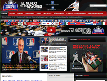 Tablet Screenshot of elmundodelasmayores.com